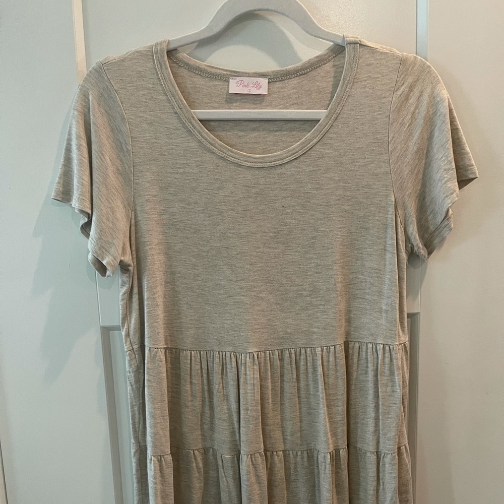 Pink Lily Oat Blouse